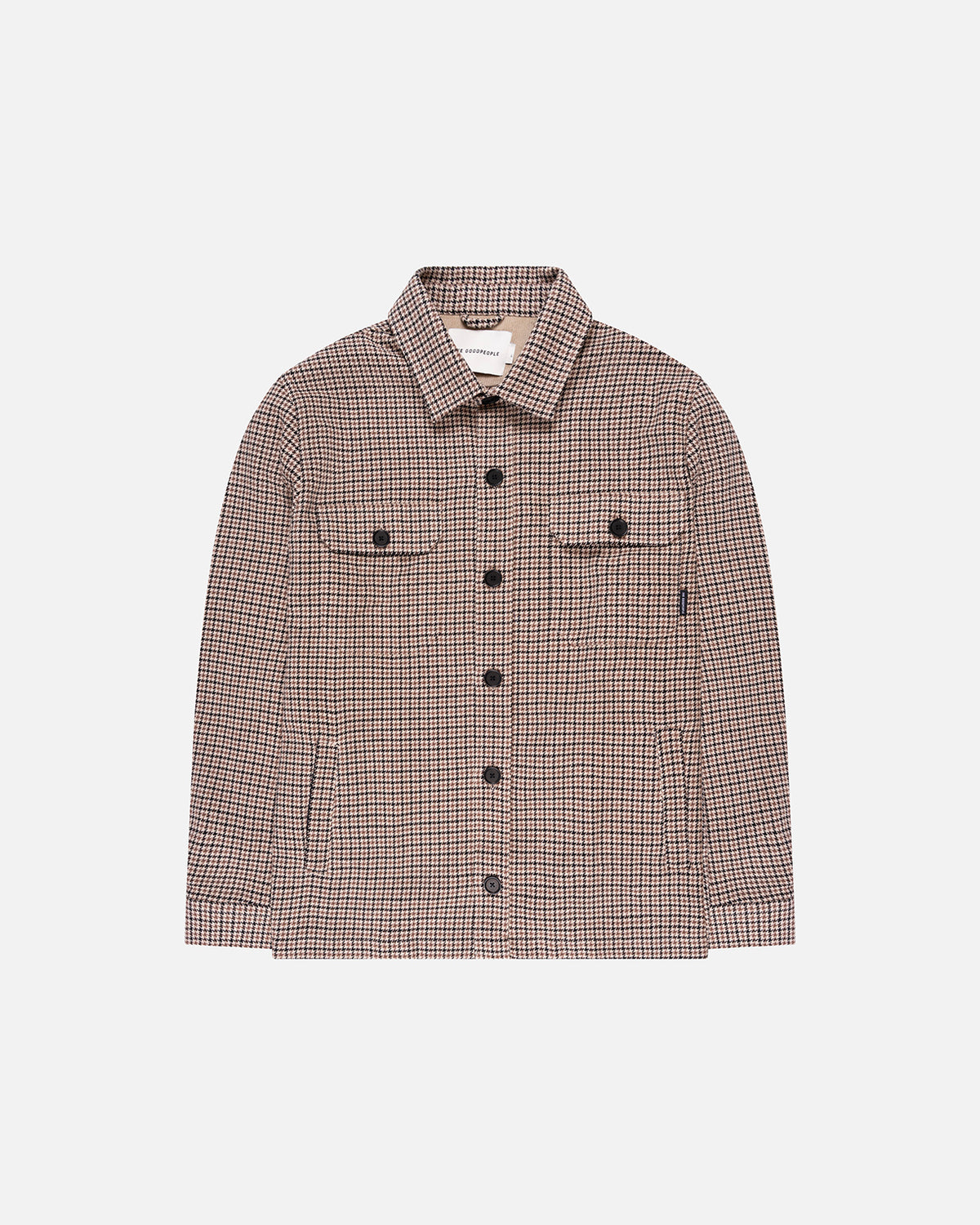 Sergio Wool Blend Check Jacket