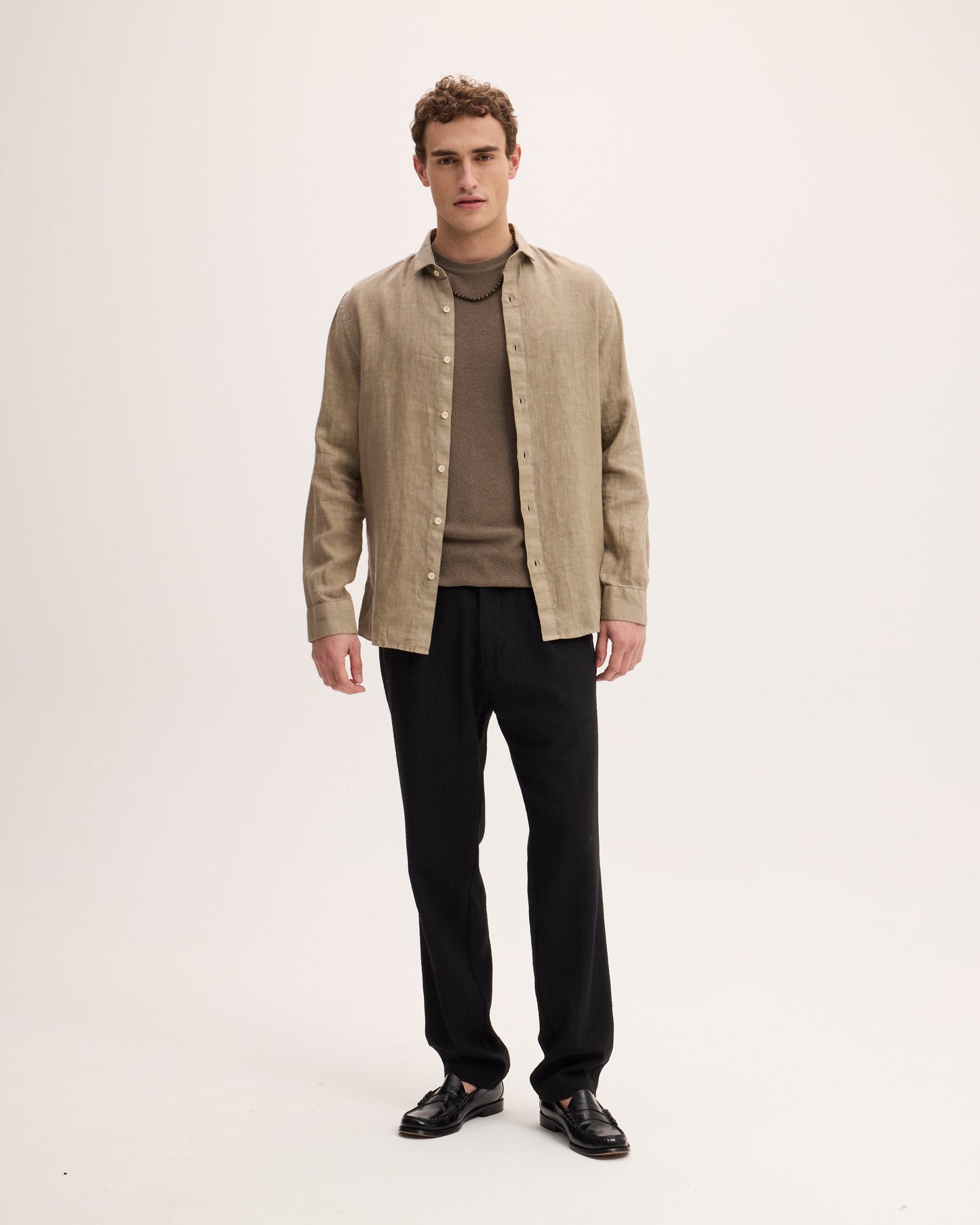 Soho Linen Garment Dye Shirt