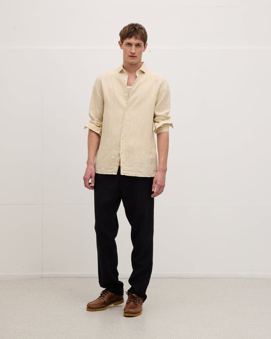 Soho Linen Garment Dye Shirt