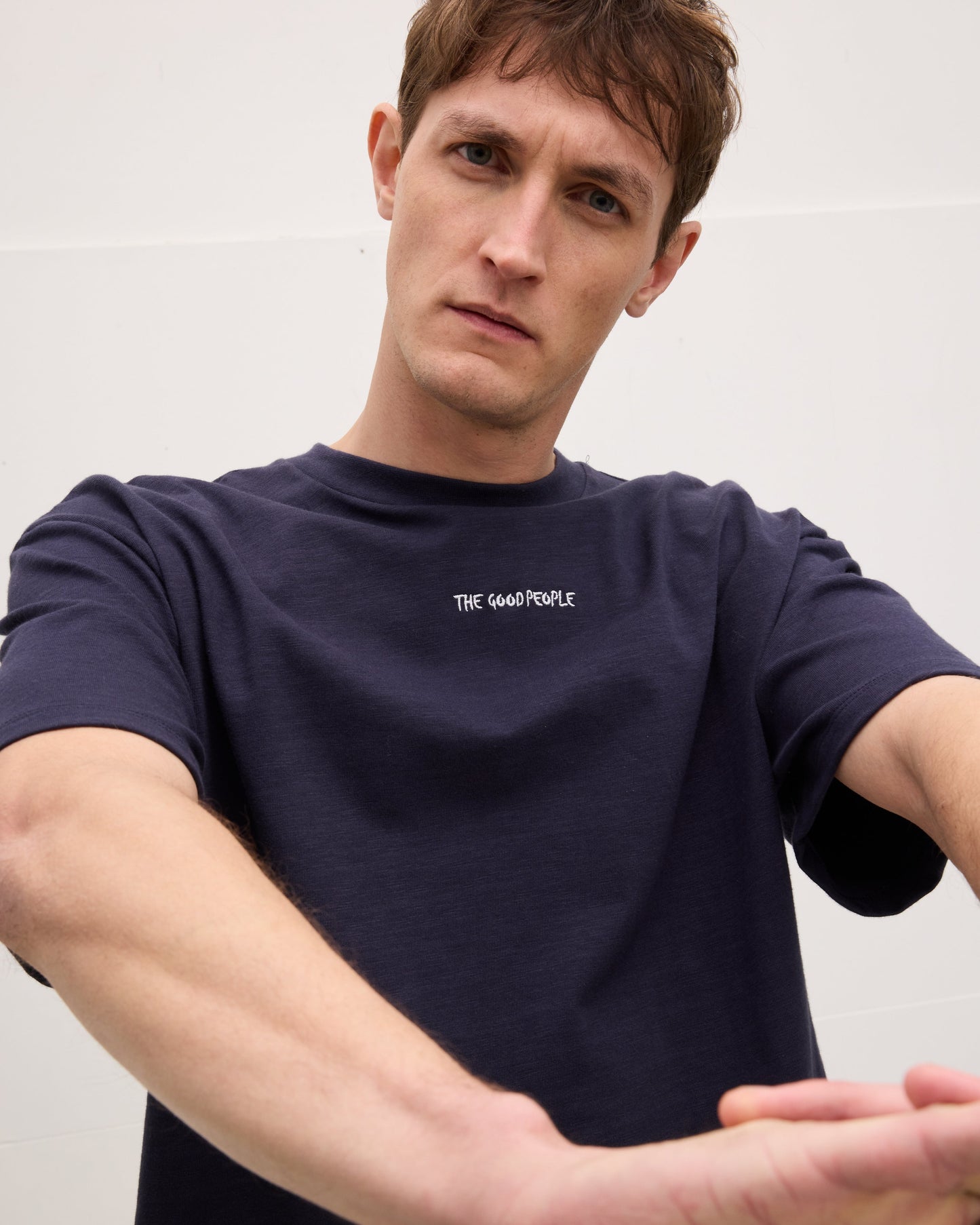 Embroidery Greek Artwork Tee