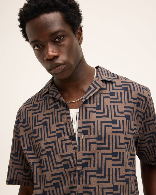 Seven Short Sleeved Loose-fit Shirt