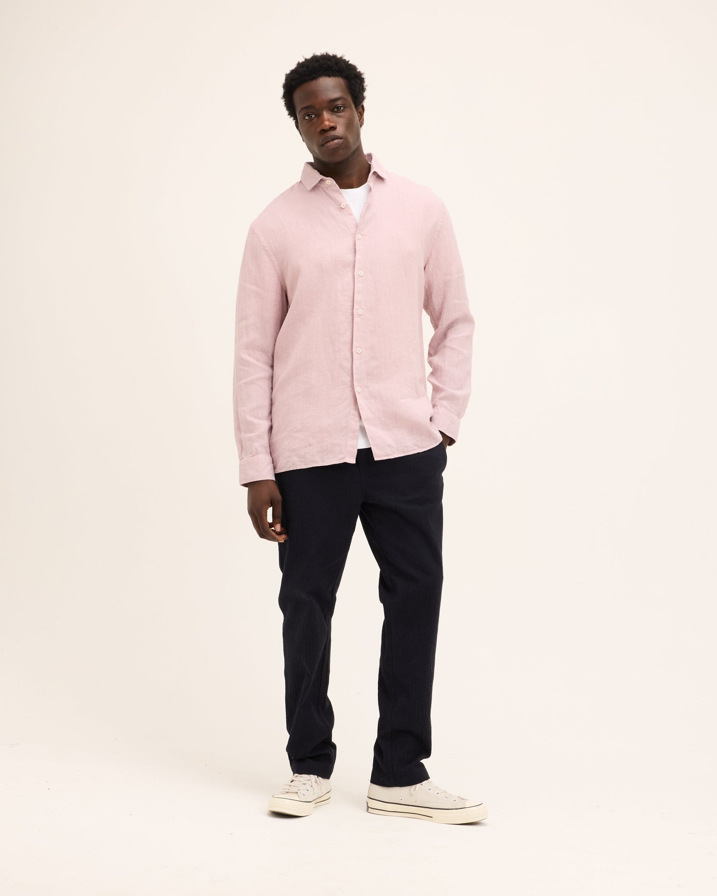 Soho Linen Garment Dye Shirt