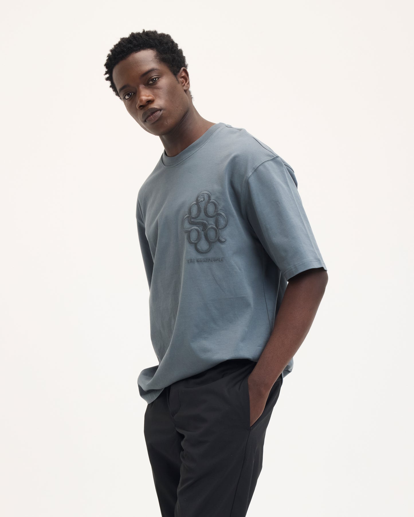 Thomas Embroidery Signature Tee