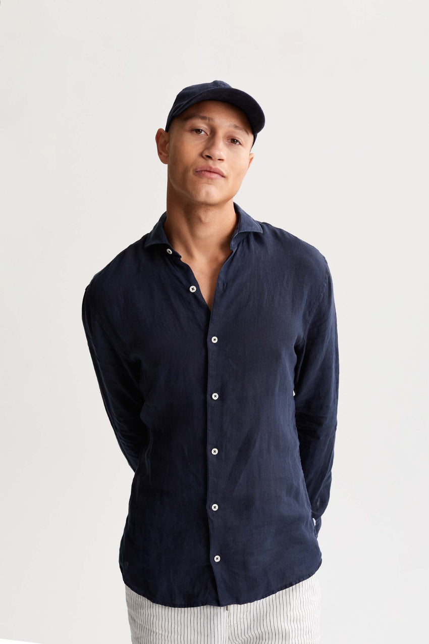 Linen Garment Dye Shirt